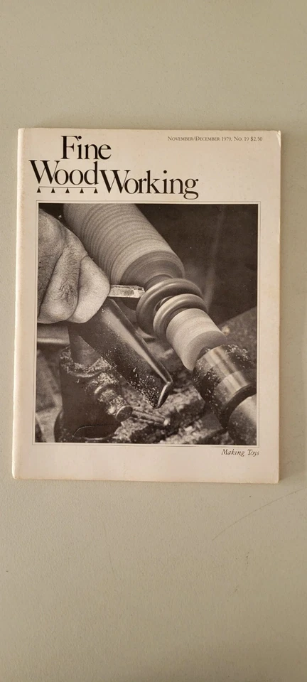 Vintage Fine Woodworking Magazine 10 Issues 1979, 1982 and 1984 Foto 2 de 4