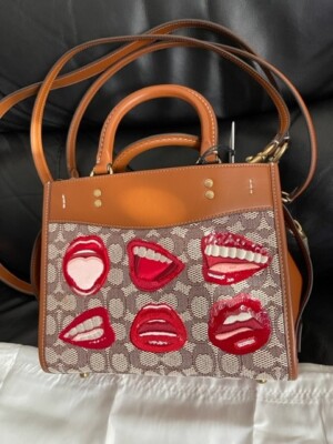 Buy COACH X Tom Wesselmann Rogue 25 Signature Textile Jacquard