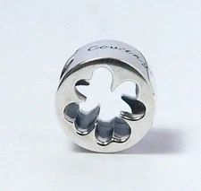 Authentic Pandora Charm, Cut Out Four Leaf Clover,  #797868, Sterling Silver