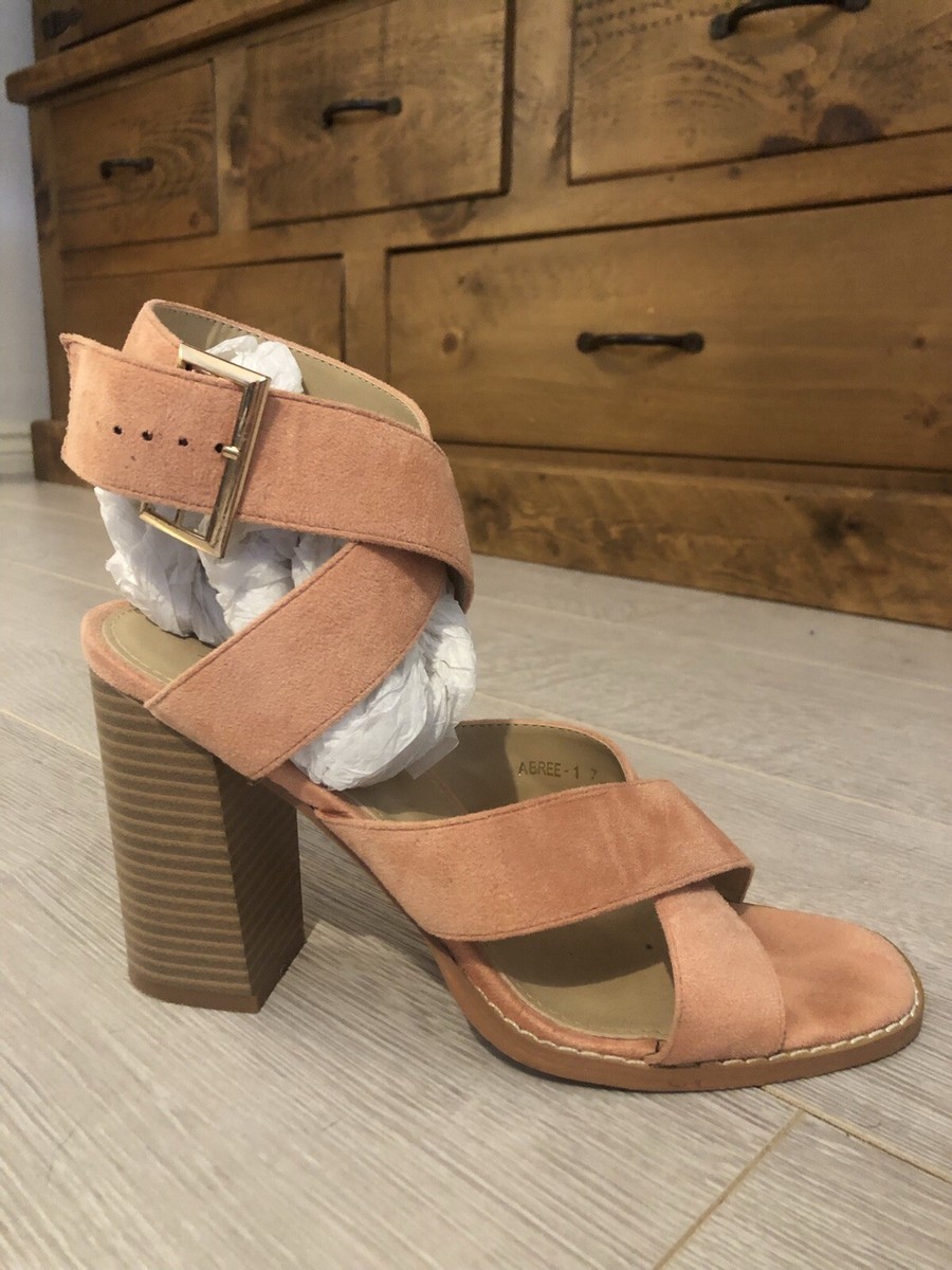 Raid Block Heeled Mules UK