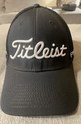 Casquette De Golf Titleist New Era PRO V1 Homme M/L Noir Maille