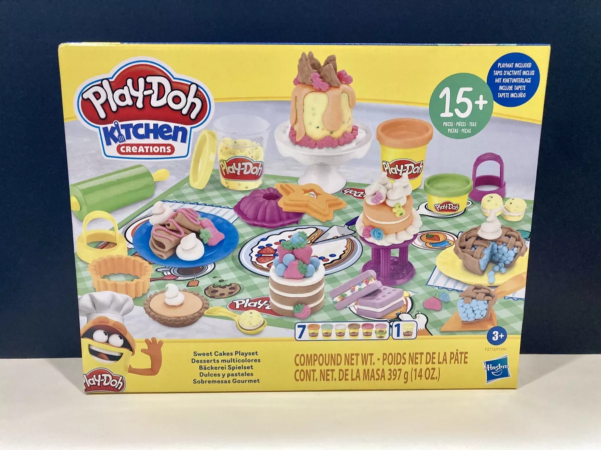 Play-Doh Kitchen Creations Bakery Creations Play Food Set