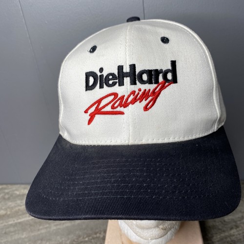 Die Hard Racing Hat Snapback Adjustable Nascar White