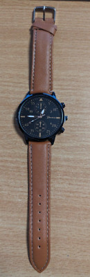 Geneva Wrist Watch - Black Watch Face - New - Mens