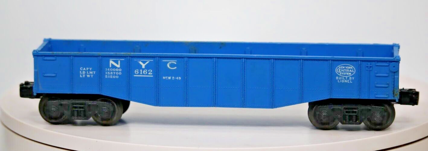Lionel NYC O Scale Railroad Car 6162 New York Central Model Train