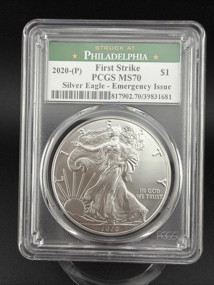 American Eagle MS 70 Graded 2020 Silver Bullion Coins for sale | eBay