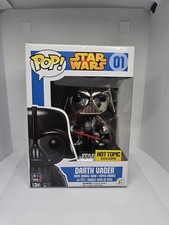 Darth Vader [Silver Chrome] #1 Prices | Funko POP Star Wars | New