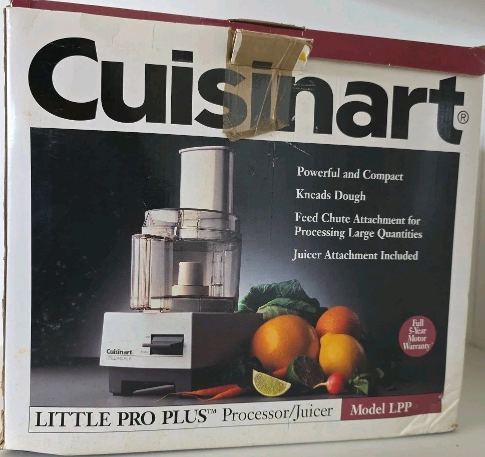 Cuisinart Little Pro Plus LPP Food Processor Juicer Complete in Box
Opens in a new window or tab