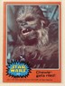 1977 Topps Star Wars Chewie Gets Riled #298 Vintage Chewbacc