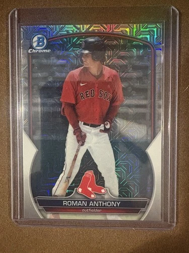 2023 Bowman Chrome - Prospects Roman Anthony #BCP-220 Mojo Refractor (RC)