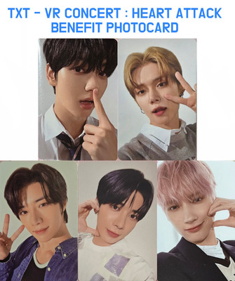 TXT] TOMORROW X TOGETHER VR CONCERT : HEART ATTACK Benefit Round 1
