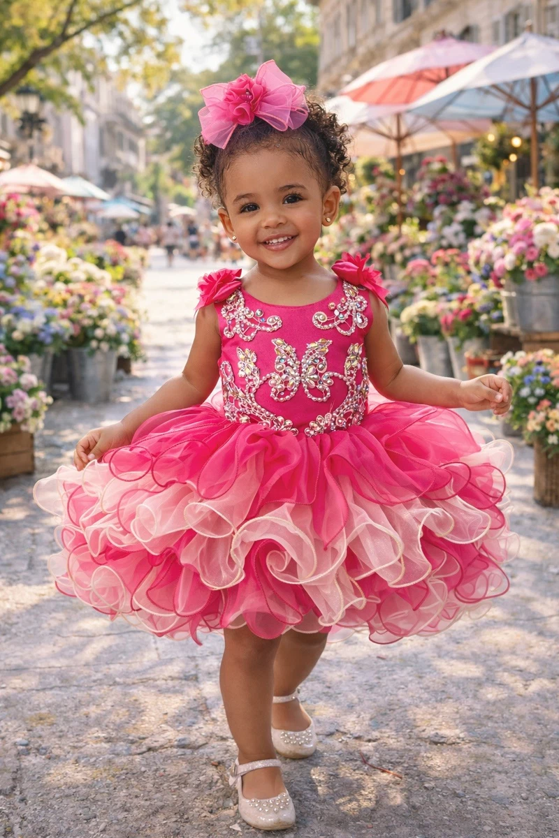 Cupcake Pageant Dresses Size 4 & Up for Girls products for sale | eBay