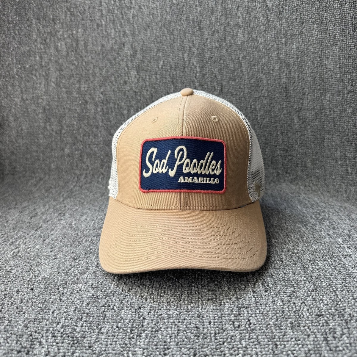 Genuine Merchandise Sod Poodles Trucker Snapback Tan One Size Hat