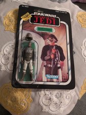 STAR WARS Vintage 1983 Lando Calrissian in Skiff Guard Disguise figure sealed