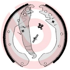 Brembo Bremsbackensatz hinten 1605059 1605591 1605594 1605690 91158368 21047699