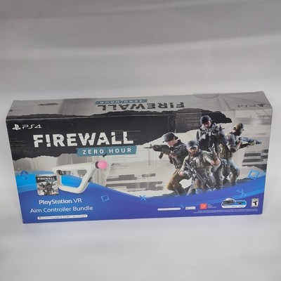 PlayStation VR Aim Controller Bundle PS4 PSVR w/ Firewall Zero Hour - New Sealed
