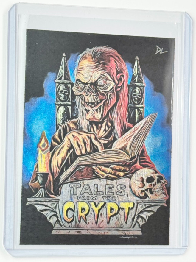 Tales From The Crypt Platinum Artist Signed "Horror Classic" Trading Card 1/1