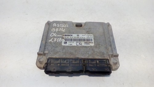OPEL ASTRA G Hatchback F48, F08 Motorsteuergerät ECU 1.70 Diesel 59kw 27535433