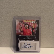SAGE 2019 Hit Premier Draft Tre Watson Rookie Autograph #A10 Maryland Terrapins