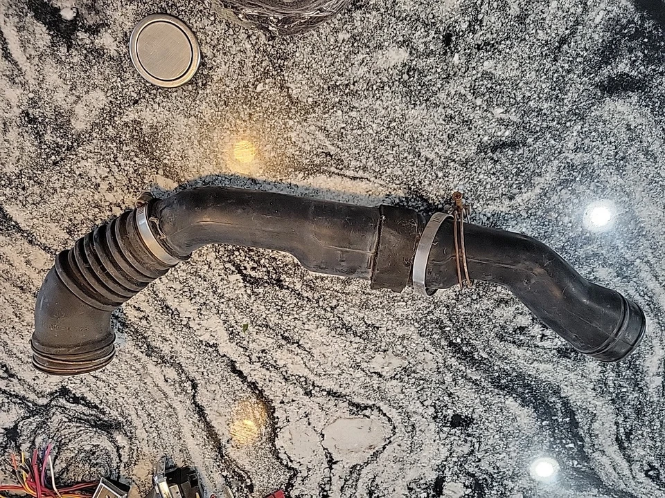 89-95 TOYOTA PICKUP 4RUNNER 22RE TOMA DE AIRE FRÍO RESPIRADOR TUBO MANGUERA OEM Foto 2 de 2