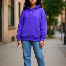 Women's Adidas cobalt Purple Hoodie Size M