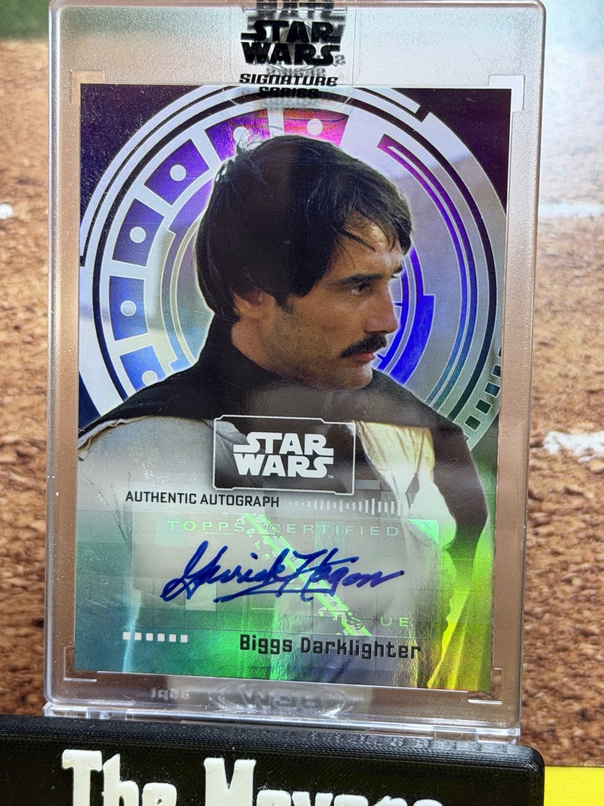 Biggs Darklighter Garrick Hagon 2022 Star Wars Topps Signature Series Auto🔥💎🔥 view 2