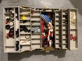 Vintage LEGO Technic Lot 2x 8055 2x 8040 Pneumatic+1978 Set+Case+Parts+Manual