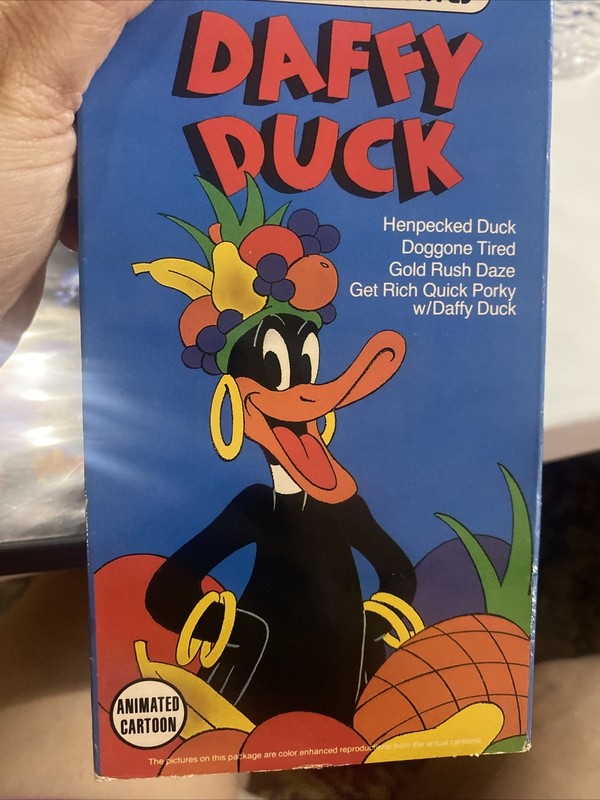 Cartoon Favorites Daffy Duck VHS rARE oOP