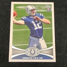 Topps 2012 Andrew Luck Rookie #140 Indianapolis Colts NFL Football Card