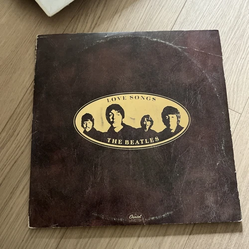 The Beatles Love Songs 2 LP 1977 Capitol 1977 VG++ Vinyl w/ Book Ultrasonic #13d
