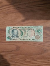 Philippines  P-160 5 Piso ... ND (1978)?