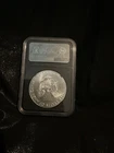 2020 American Silver Eagle NGC MS70 Mint Director Series Edmund Moy Signed Label