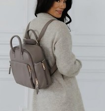 Ayla  Co Baby Mini Diaper Tote Bag Pebble