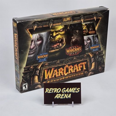 WarCraft Battle Chest (PC CD-ROM) BIG Box CIB COMPLETE