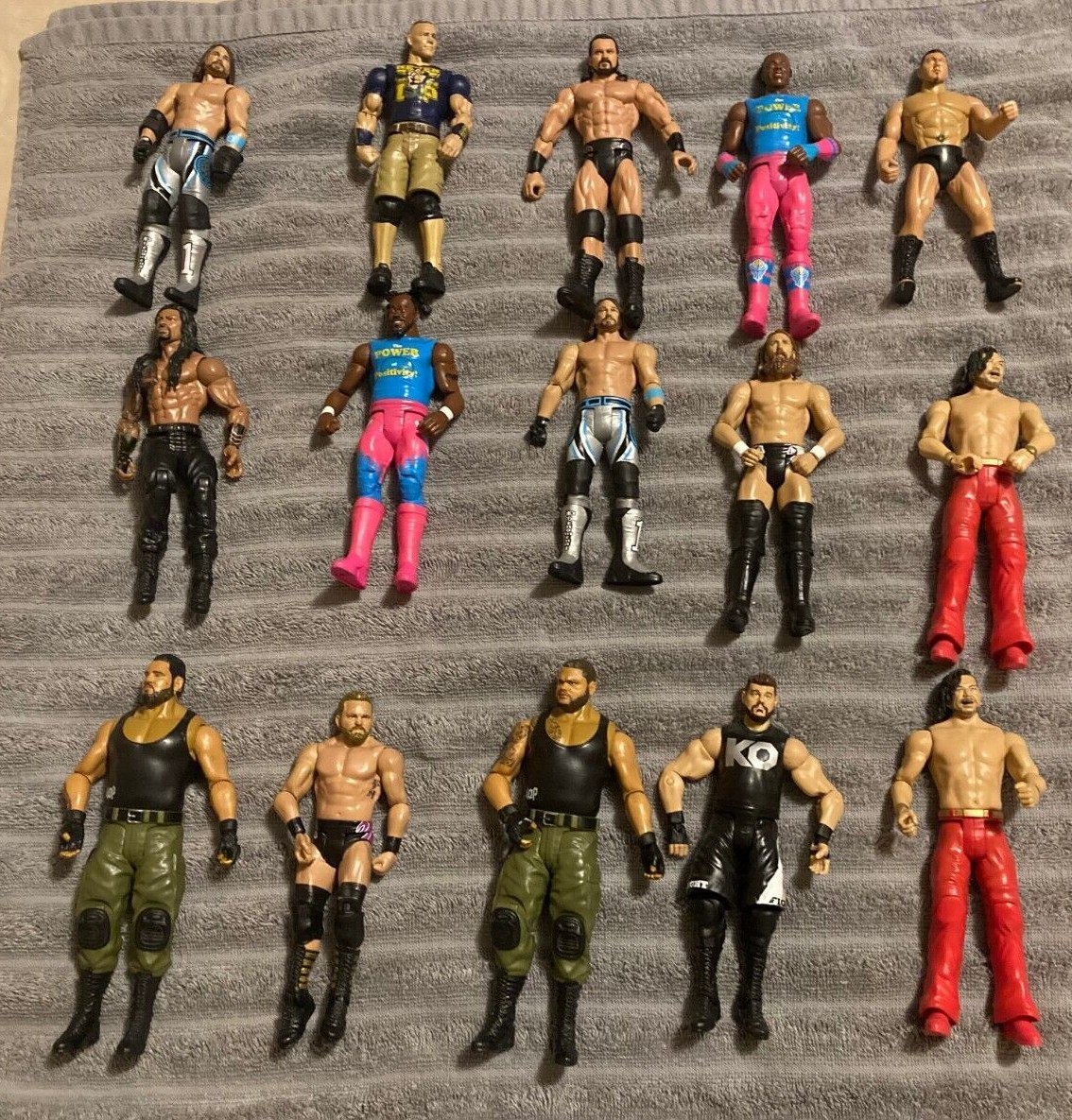 Lot Of 15 wwf Wrestlers Action Figures Lot Bundle eBay