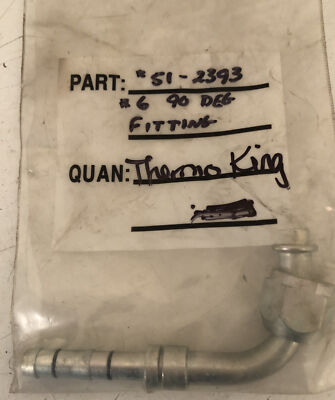 THERMO KING  51-2393 FITTING 90 DEG NEW