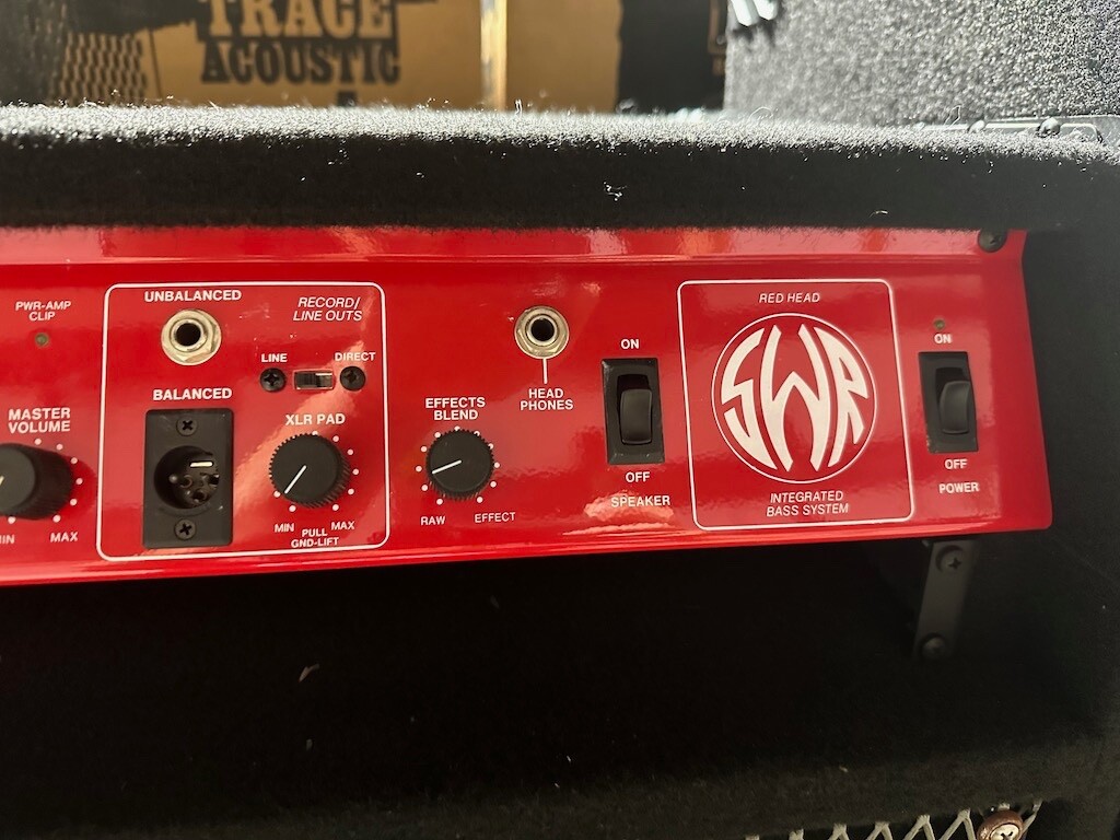 2000 SWR Goliath Redhead Combo best bass amp for the money. We