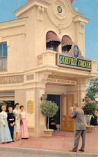 Disneyland Carefree Corner INA Insurance Co Vintage Postcard AA102773
