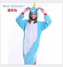 Nuevo Unisex Adulto Pijama Kigurumi Disfraz Juegos con disfraces Unicornio Animal Prendas para dormir Traje