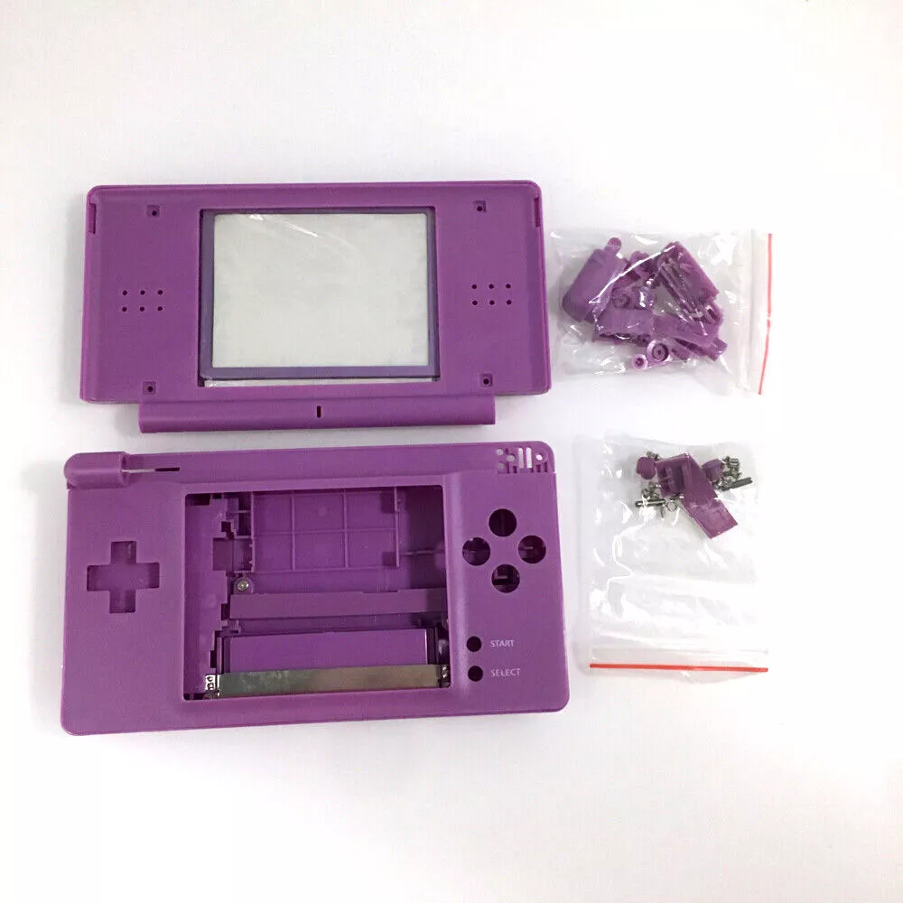 Full Replacement Purple Housing Shell w/Tool for Nintendo DS Lite