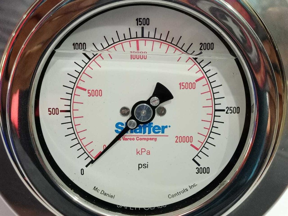 Varco Varco Shaffer 20012207 Pressure Gauge 0-3000Psi 20000kpa McDaniel ...