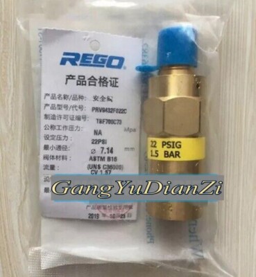 1PC New for REGO PRV9432F022C safety valve