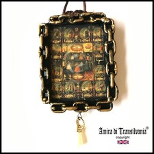 Santa Muerte Talisman Amulet Wicca Pendant Witch Magic Macabre Dance