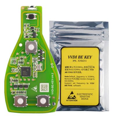 XHORSE XNBZ01GL VVDI BE Key Pro Improved Version Get 1Free Token FOR VVDI MB BGA