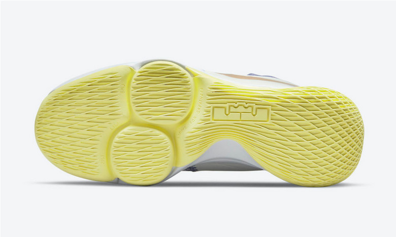 Nike Lebron Witness 5 V Lakers Summit White Pastel Basketball Sneakers |  eBay