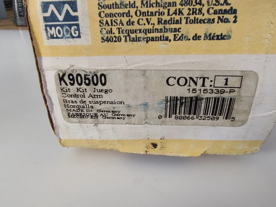 Nueva rótula izquierda Moog #K90500 83-86 Audi 4000 1988 Audi 80 90 VW Quantum  Foto 3 de 4