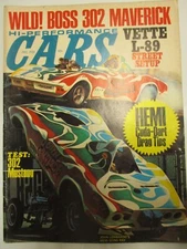 BACK ISSUE HI-PERFORMANCE CARS MAGAZINE DECEMBER 1969, GROTHEER, ROCKFORD FCARS