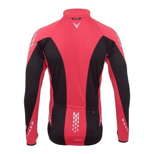 Polaris Venom Thermal Cycling Jersey Men's Red Black Yellow Size Small - Picture 3 of 3