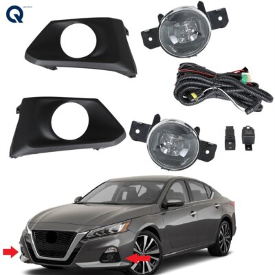 LABLT Fog Lights Lamps Assembly For 2019 2020 Nissan Altima Left&Right Side