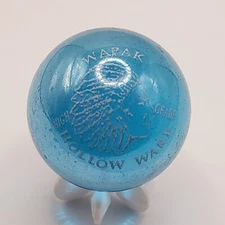 Wapak Cast Iron Skillet Logo Display Shooter Marble With Stand  1" 9-12